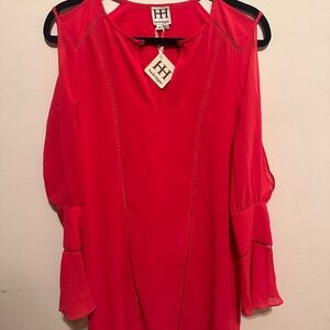 Haute Hippie Women's Vibrant Raspberry Dress